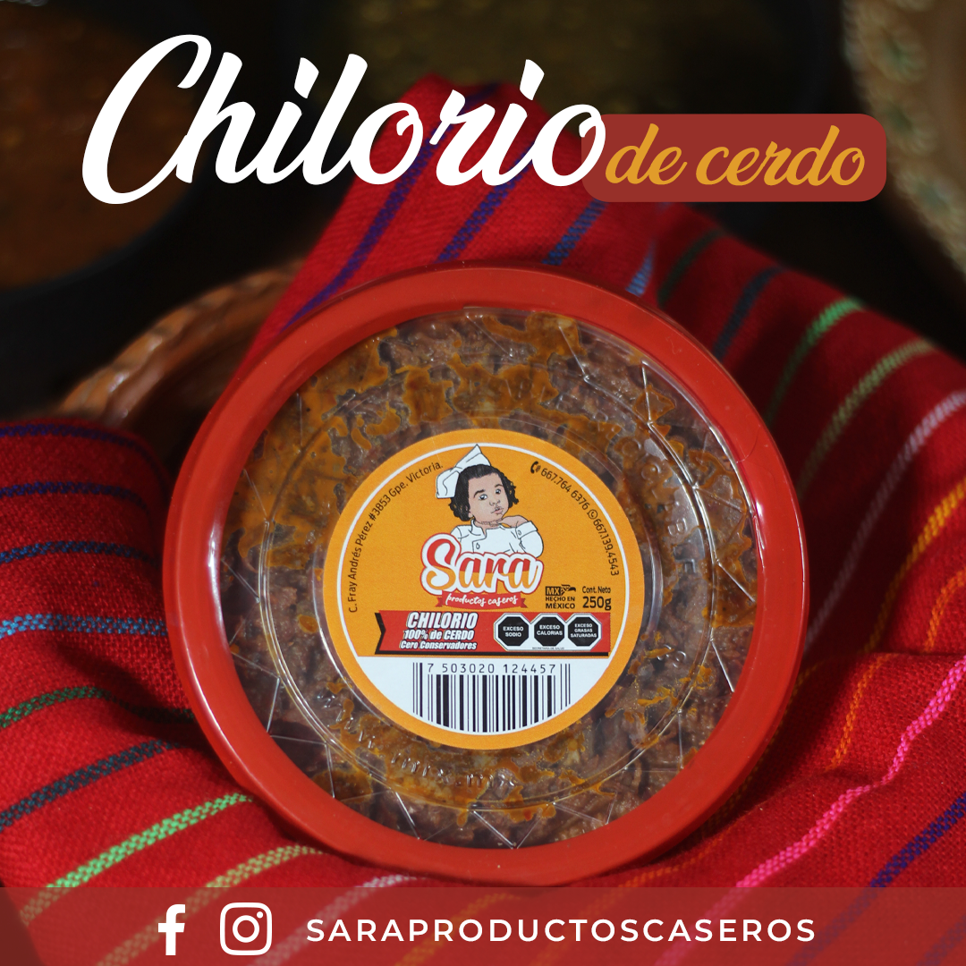 Chilorio de cerdo