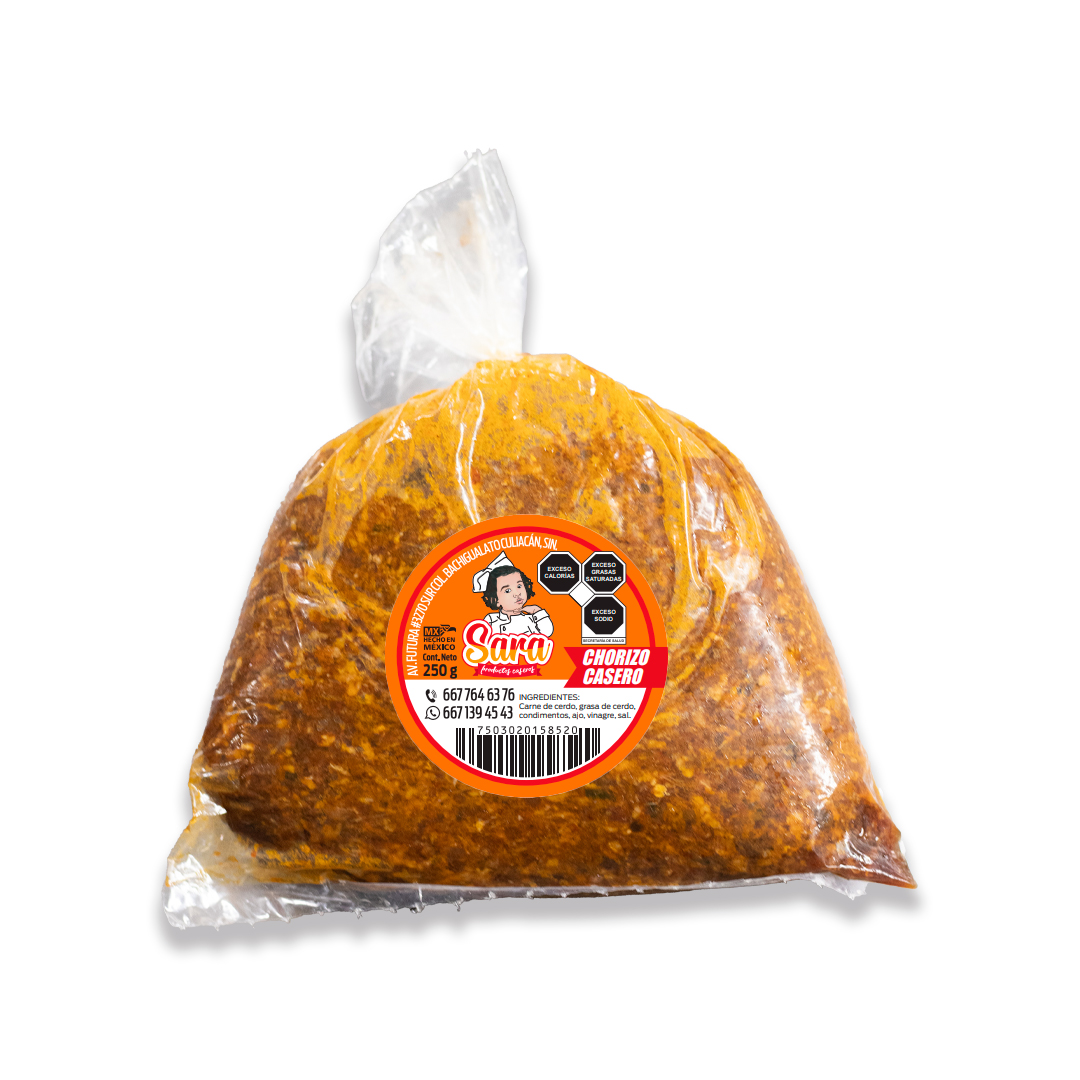 Chorizo 250G bolsa